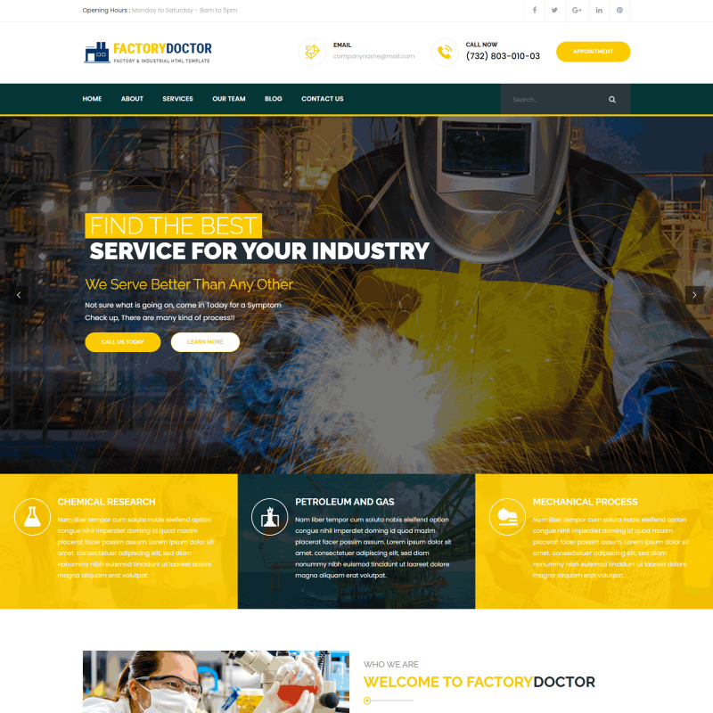 工业制造业门户网站