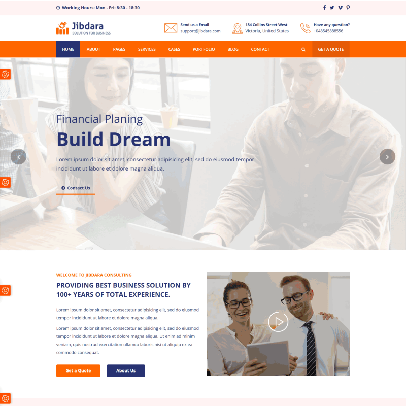 商业咨询公司网站