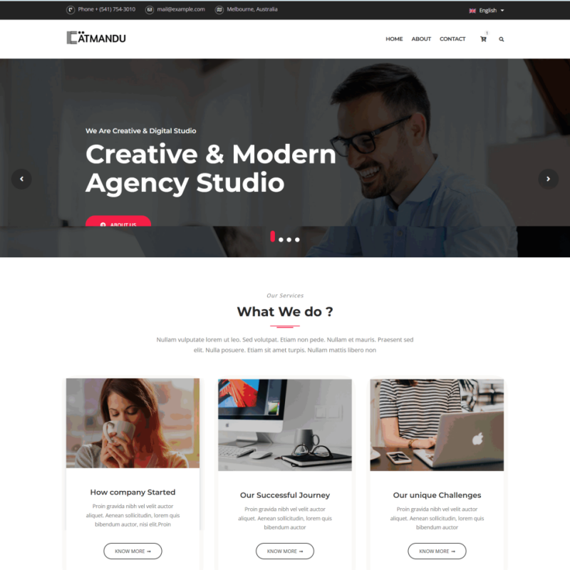 响应式品牌设计公司网站