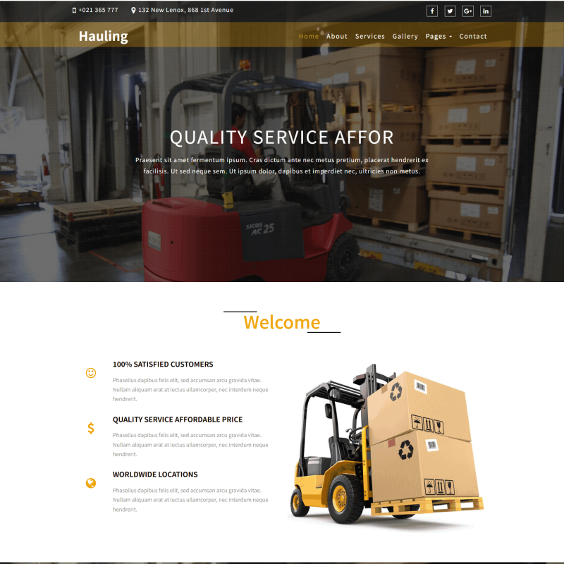 工业搬运叉车企业网站