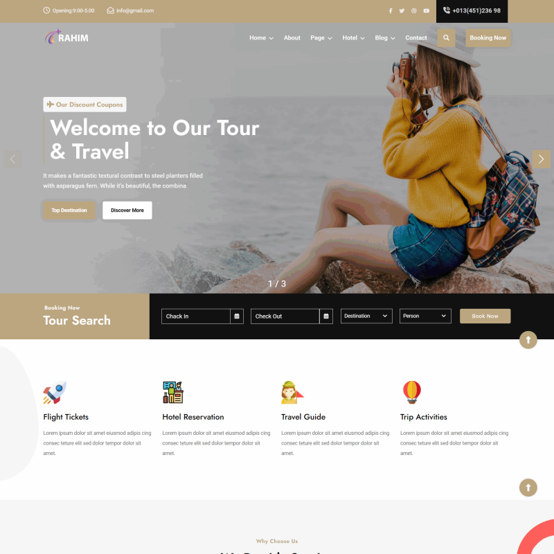 旅游服务一站式服务网站