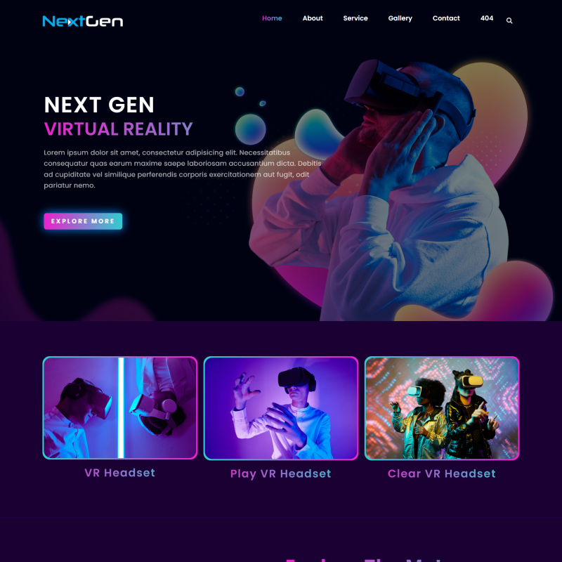 二次元VR领域产品网站