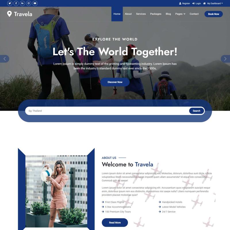 环球旅行服务中心网站