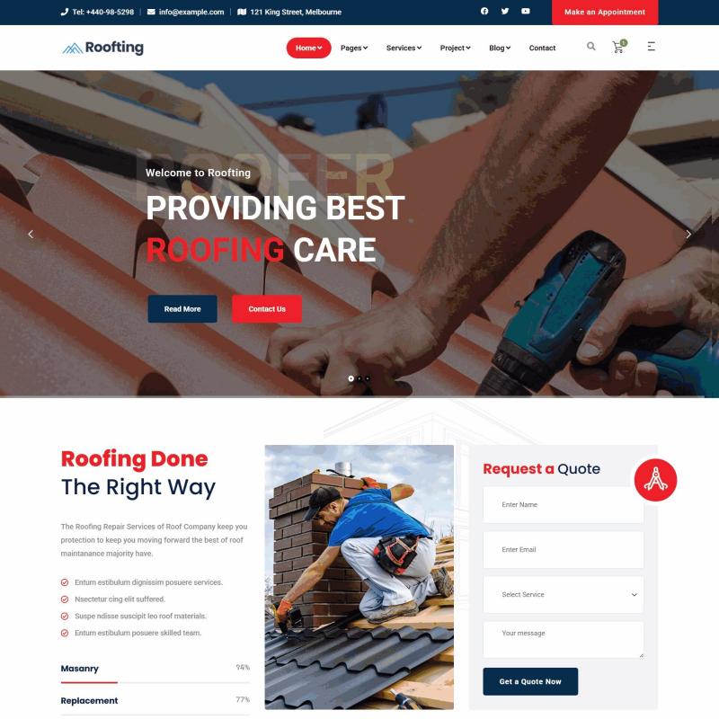 房屋建筑工程企业网站