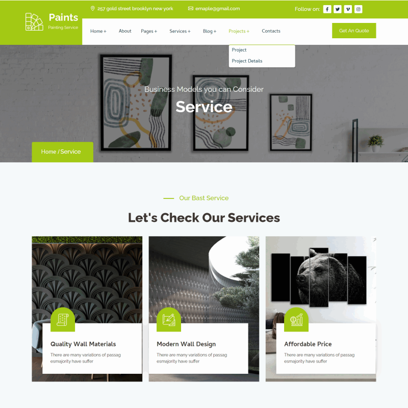 智能家居酒店网站