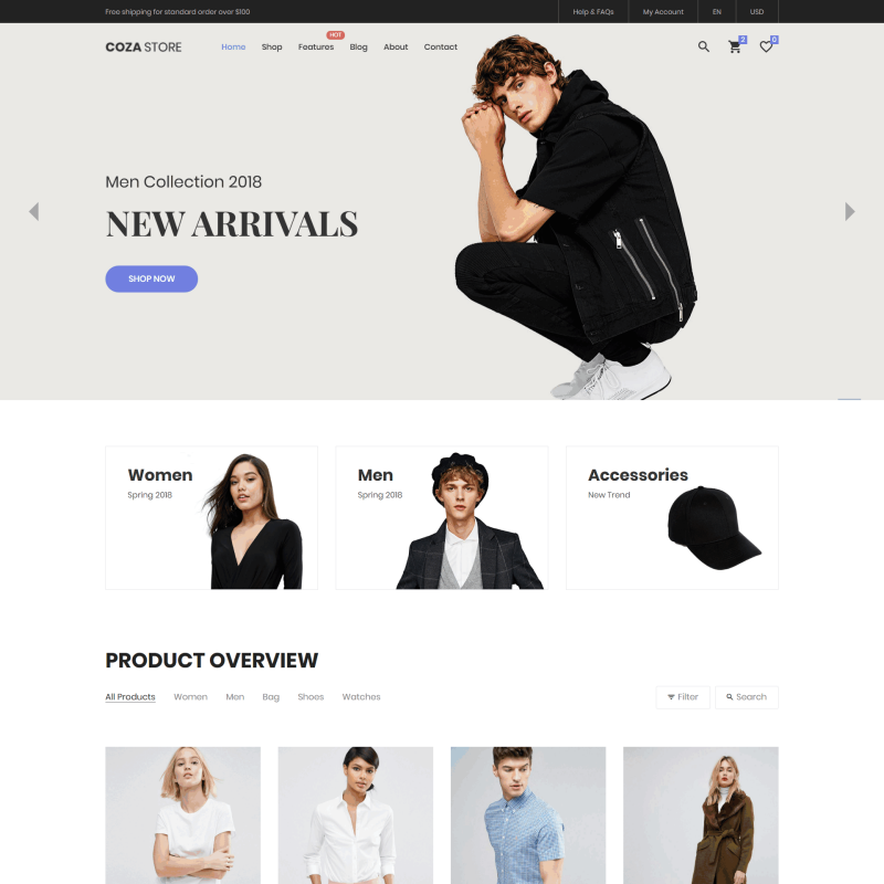 品牌商务产品网站