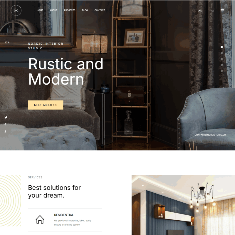 居家装修行业网站