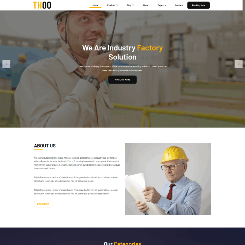 工业产品供应商工厂网站